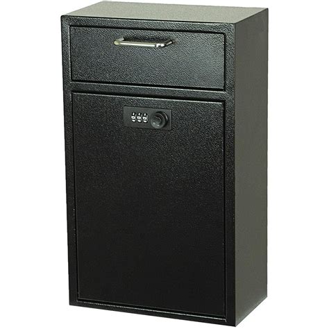 locking steel drop box|wall mounted lockable boxes.